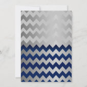 赤、白、青の愛国結婚的星 招待状 (裏面)