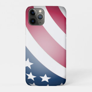 赤・白・青の星とストライプ,アメリカ国旗 iPhone 11 PROケース