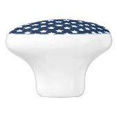 赤、白、青の星（米国） (統一された州) セラミックノブ (側面)