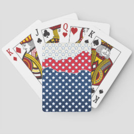 赤、白、青の星（米国） (統一された州) トランプ