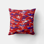 赤、白、青の星PIllow クッション (裏面)