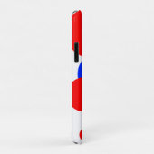 赤、白、青の水玉模様 Case-Mate iPhoneケース (裏面/右)