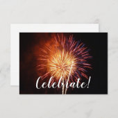 赤、白、青の花火 I 愛国心 (正面/裏面)