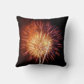 赤・白・青の花火I愛国心 クッション (裏面)