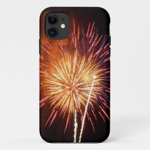 赤・白・青の花火I愛国心 iPhone 11 ケース