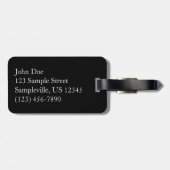 赤・白・青の花火II愛国心 ラゲッジタグ (裏面横)