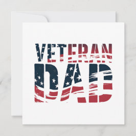 赤、白、青の退役軍人パパ