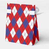 赤、白、青アーガイル1-FAVYボックスのテント フェイバーボックス (裏面サイド)