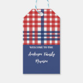 赤・白・青ジンジャムファミリー懇親会 ギフトタグ (正面)