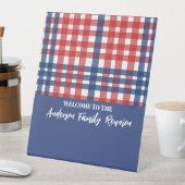 赤・白・青ジンジャムファミリー懇親会 台座サイン (インサイチュ)