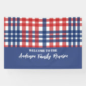 赤・白・青ジンジャムファミリー懇親会 横断幕 (横)