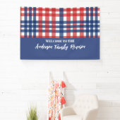 赤・白・青ジンジャムファミリー懇親会 横断幕 (インサイチュ)