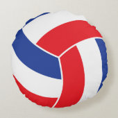 赤、白、青🏐バレーボール ラウンドクッション (裏面)