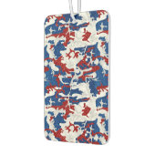 赤・白・青迷彩柄7月4日グリッター カーエアーフレッシュナー (左)