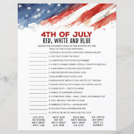 赤・白・青7月4日パーティー戦