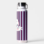 赤、白、青、いかり水カスタム瓶 ウォーターボトル (背面)