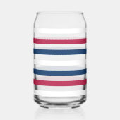 赤、白、青 ガラス缶 (正面)