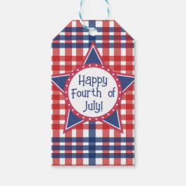 赤、白、青 ギフトタグ