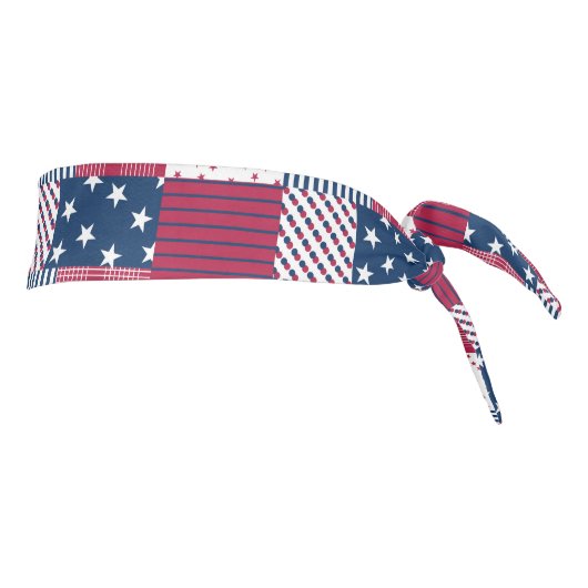 赤、白、青 タイヘッドバンド (回転90)