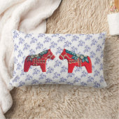 赤、白、青、ダラも枕 ランバークッション (ブランケット)