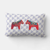 赤、白、青、ダラも枕 ランバークッション (裏面)