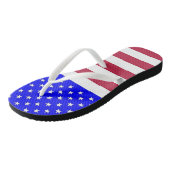 赤、白、青 ビーチサンダル (アングル)