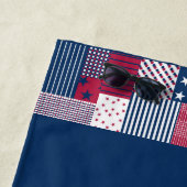 赤、白、青 ビーチタオル (インサイチュ)