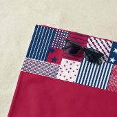 赤、白、青 ビーチタオル (インサイチュ)