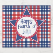 赤、白、青 ビールラベル (シングルラベル)