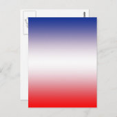 赤、白、青 ポストカード (正面/裏面)