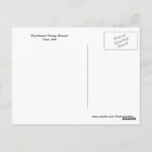 赤、白、青 ポストカード (裏面)