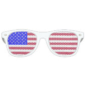 赤、白、青 レトロサングラス (正面)