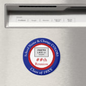 赤、白、青、安いクラス懇親会の好意、 マグネット (インサイチュ (食洗機))