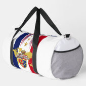 赤・白・青・金ゴールド ダッフルバッグ (右コーナー)