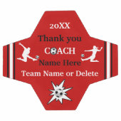 赤、白、黒のサッカーボパーソナライズされたールの贈り物 サッカーボール (フラット)