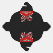 赤、白、黒のチアリーダー フェイバーボックス (見開き)