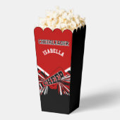 赤、白、黒のチアリーダー フェイバーボックス (はじけた状態)