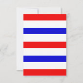 赤、白、BBQポップシクルパーティー 招待状 (裏面)