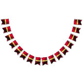 赤，紙吹雪，黒，金ゴールド，旗，テンプレート バンティングフラッグ (全)