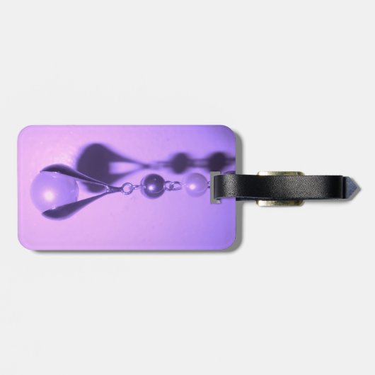 赤/紫の涙 ラゲッジタグ (裏面横)