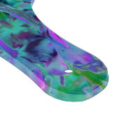 赤、紫、ピンクの劇的な庭の花 カッティングボード (角)