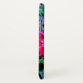 赤、紫、ピンクの劇的な庭の花 Case-Mate iPhoneケース (裏面/右)