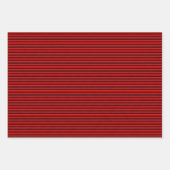 赤、緑、および金ゴールドラッピング紙シート ラッピングペーパーシート (正面)