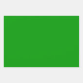 赤、緑、白のストライプ ラッピングペーパーシート (正面3)