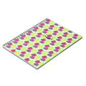 赤、緑、紫のブドウ ノートブック (左側)