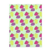 赤、緑、紫のブドウ