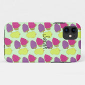 赤、緑、紫のブドウ Case-Mate iPhoneケース (裏面(横))