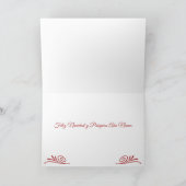 赤、緑、金ゴールドビースペインのル シーズンカード (内部)