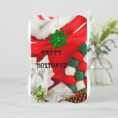 赤、緑、銀、白の装飾 (スタンド正面)