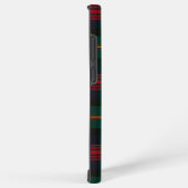 赤、緑、青のタータンチェック電話ケース SAMSUNG GALAXYケース (右側面)